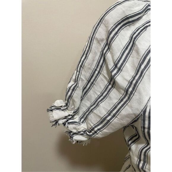 Anthropologie Pilcro Ruffle-Collar Buttondown Dress Size 2 - Picture 6 of 9